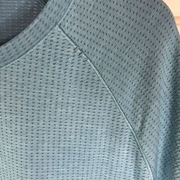 Lululemon Athletica Men’s Swiftly Metal Vent Tech Athletic Blue Top Size XXL - Picture 5 of 7